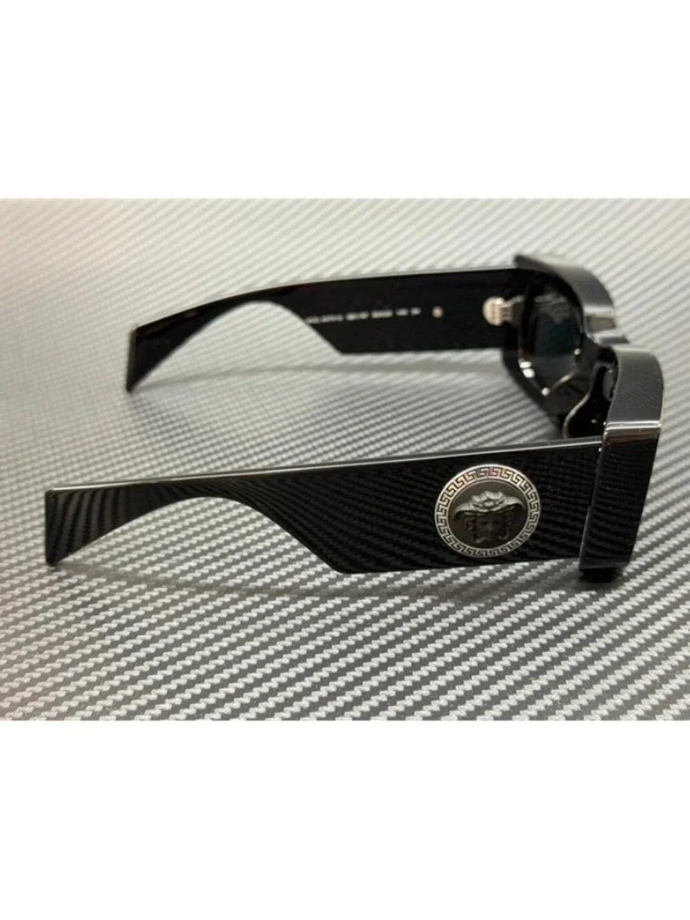 New Versace Men Black Sunglasses 52-20-140